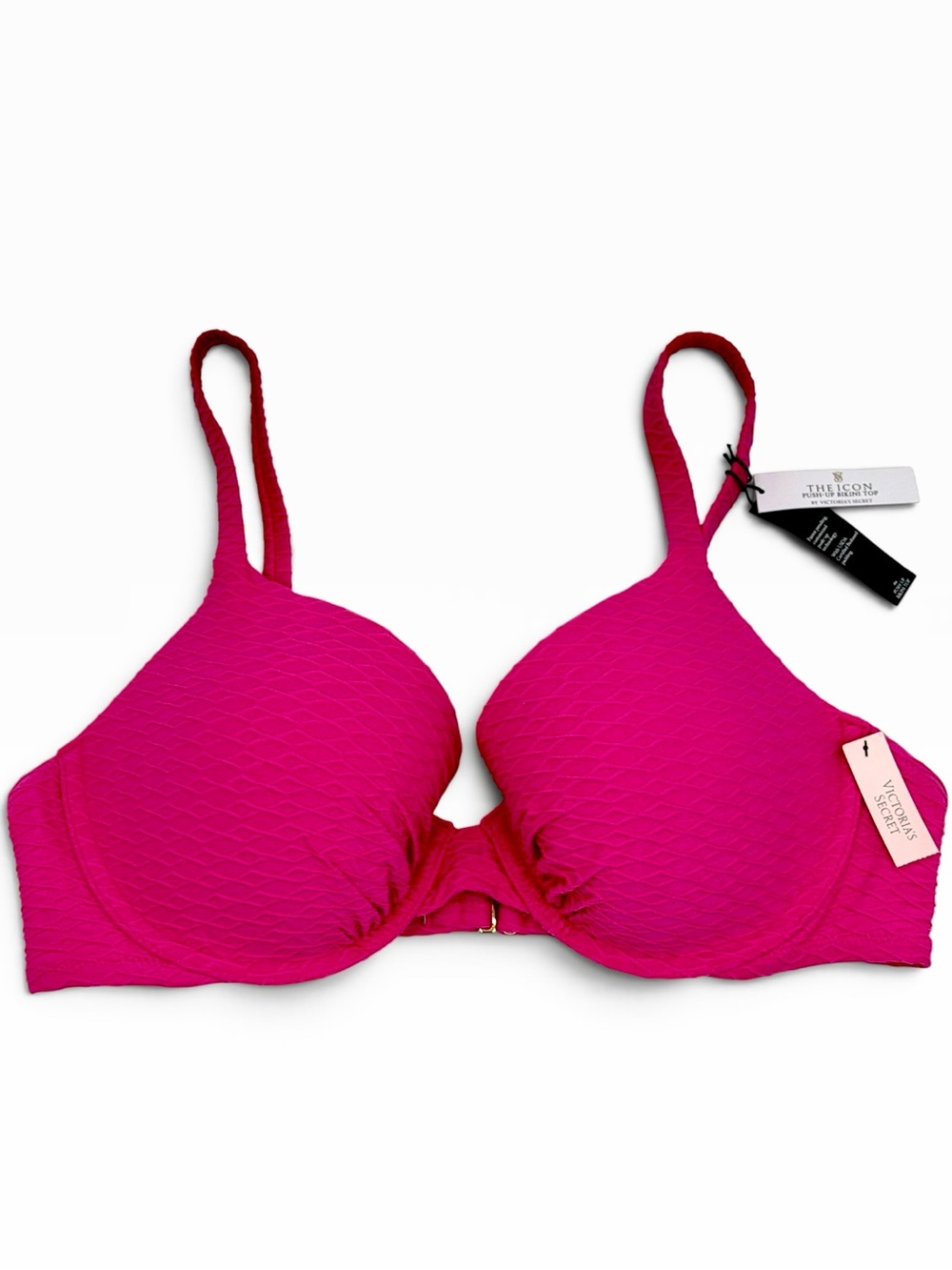 Victoria’s Secret The Icon Push Up Bikini Swim Top Size 38C